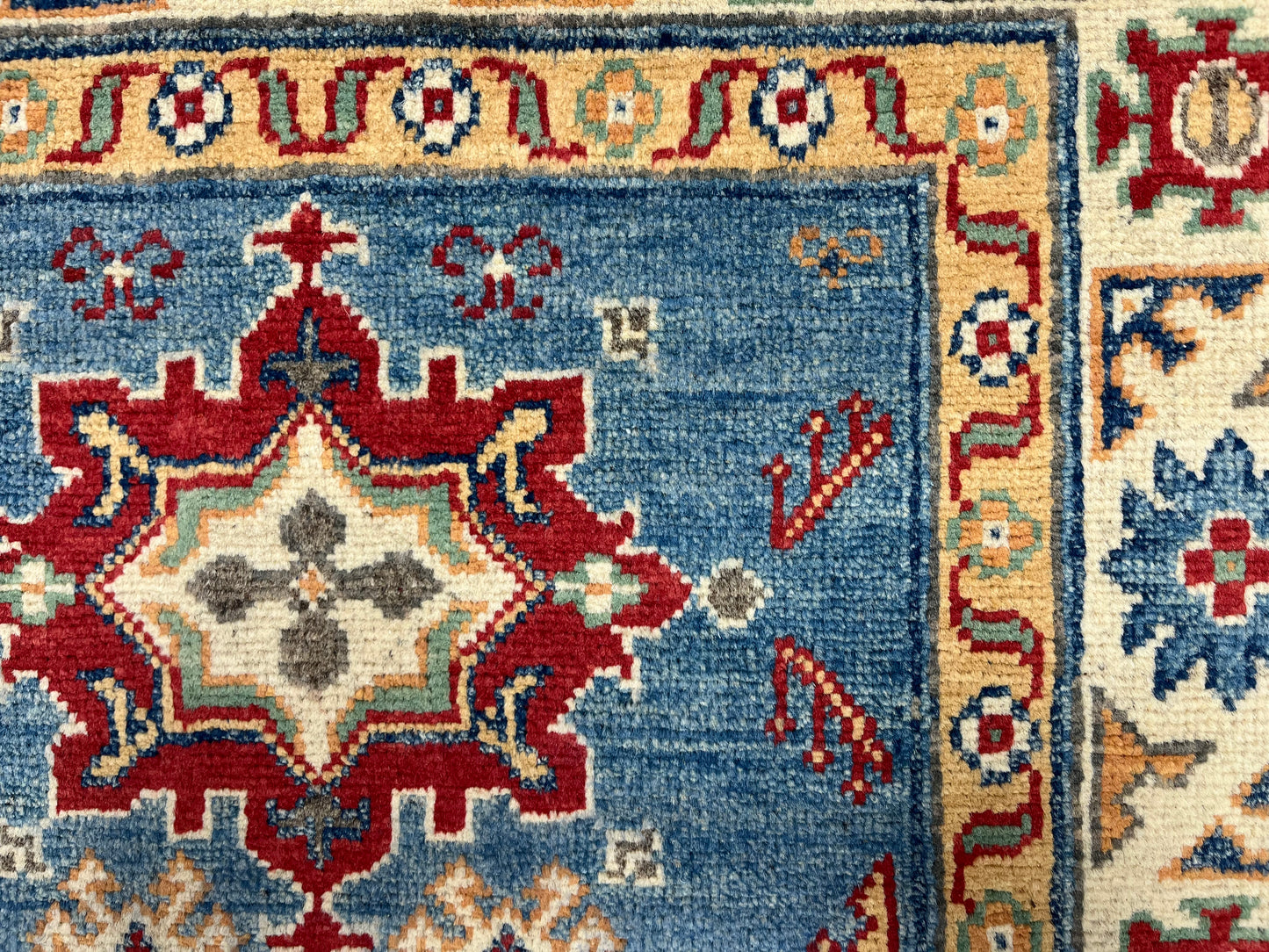 3' X 4' Kazak Handmade Wool Rug # 13866