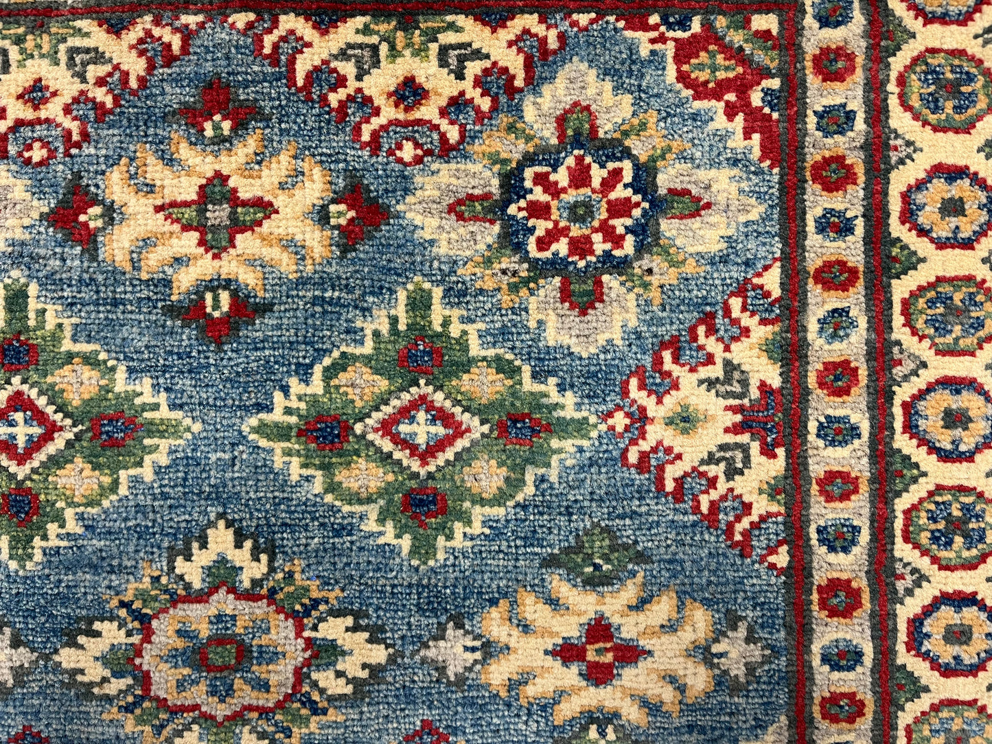 3' X 4' Kazak Handmade Wool Rug # 13862