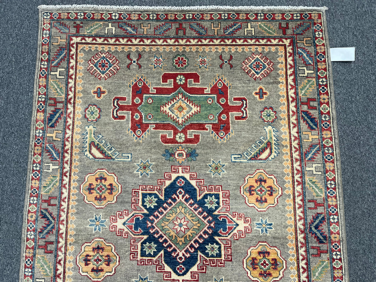 4 X 6 Kazak Handmade Wool Rug # 13673