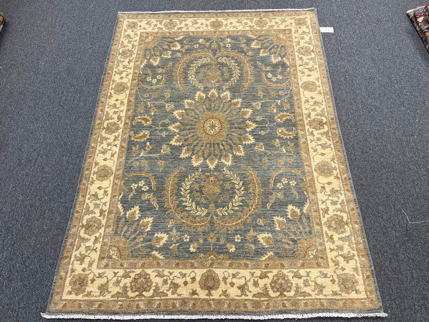 5X7 Ziegler Chobi Handmade Wool Rug # 14223