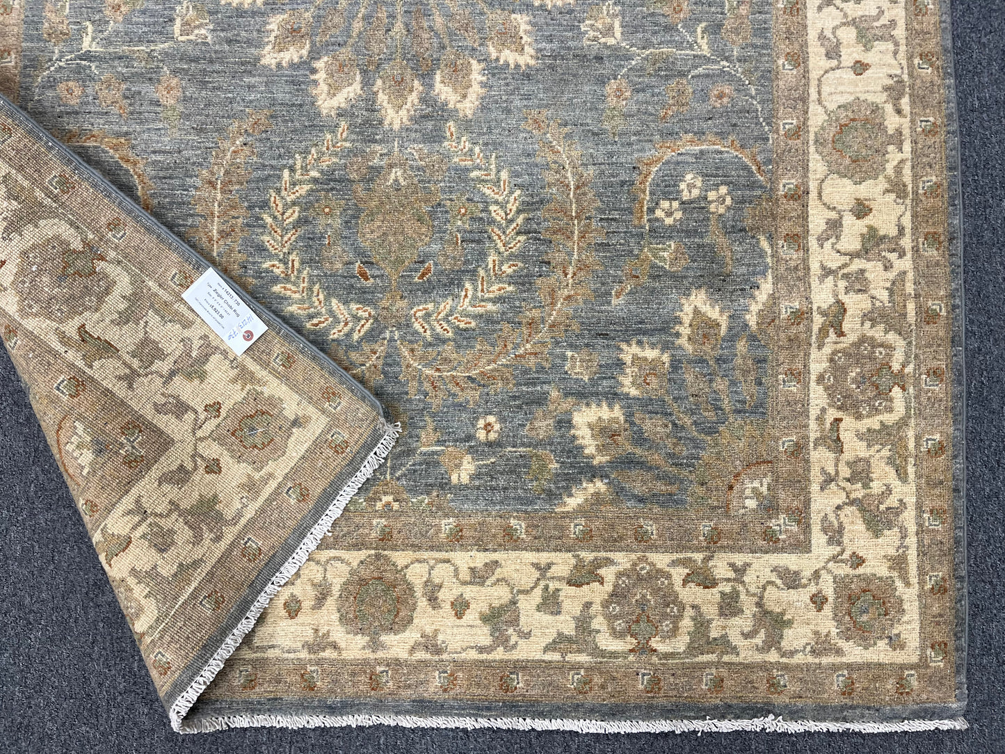 5X7 Ziegler Chobi Handmade Wool Rug # 14223