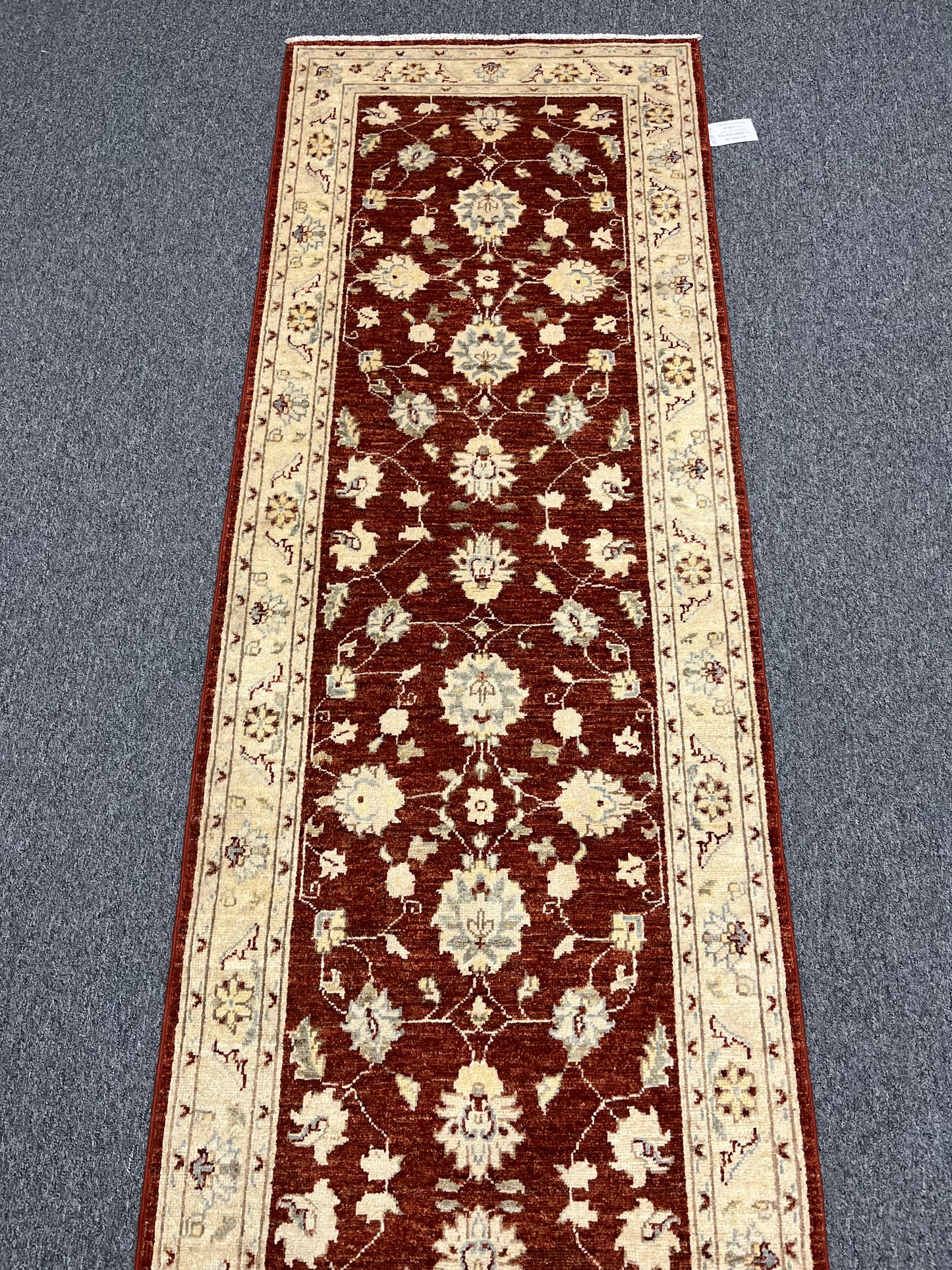 Oushak 2' 7"X13' Handmade Wool Runner Rug # 14239
