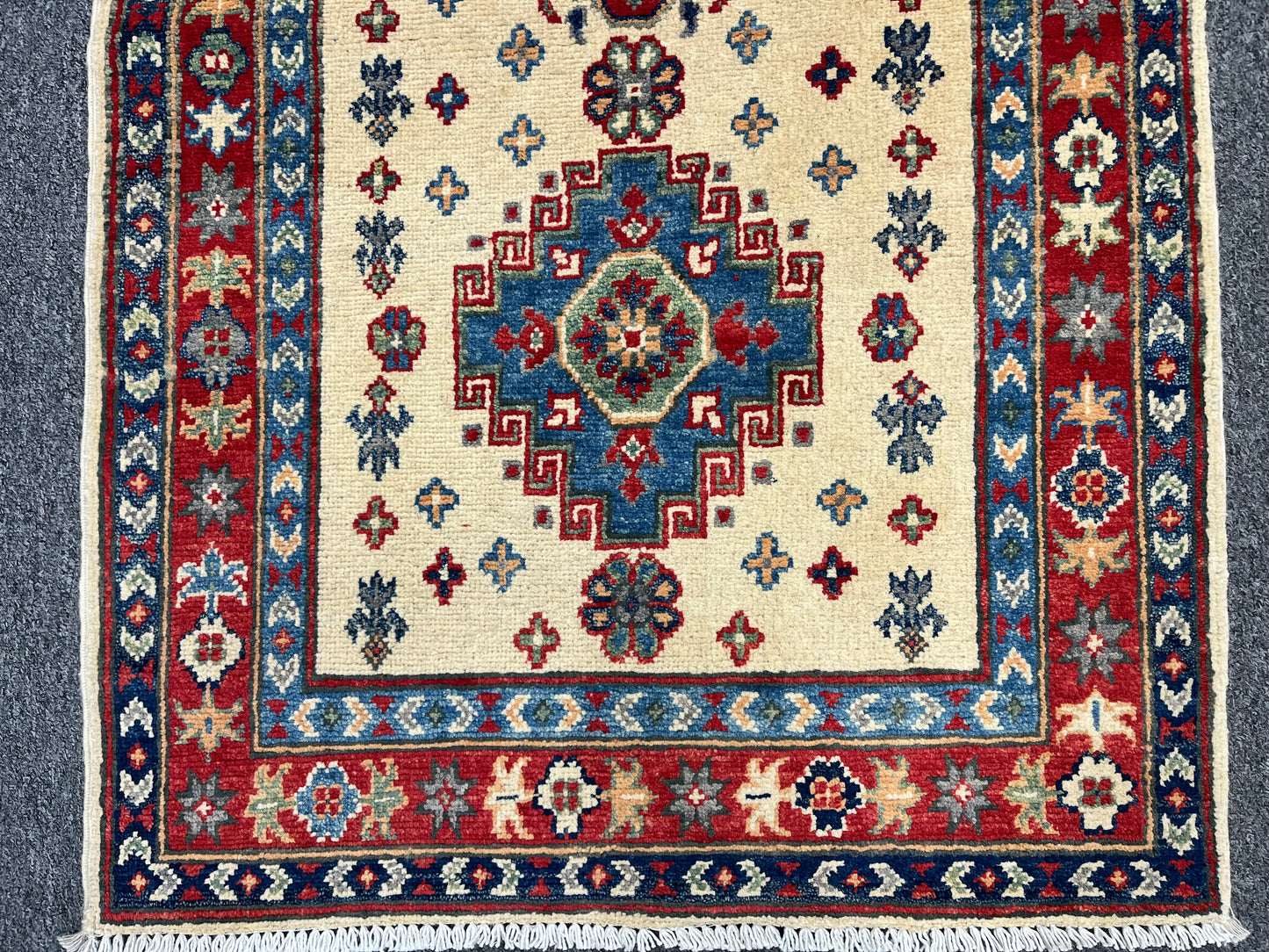 Kazak Tribal 2' 8"X10' Handmade Wool Runner # 13677