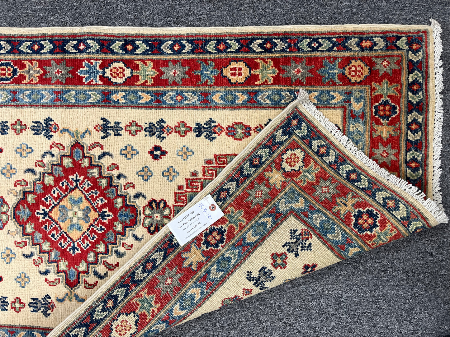 Kazak Tribal 2' 8"X10' Handmade Wool Runner # 13677