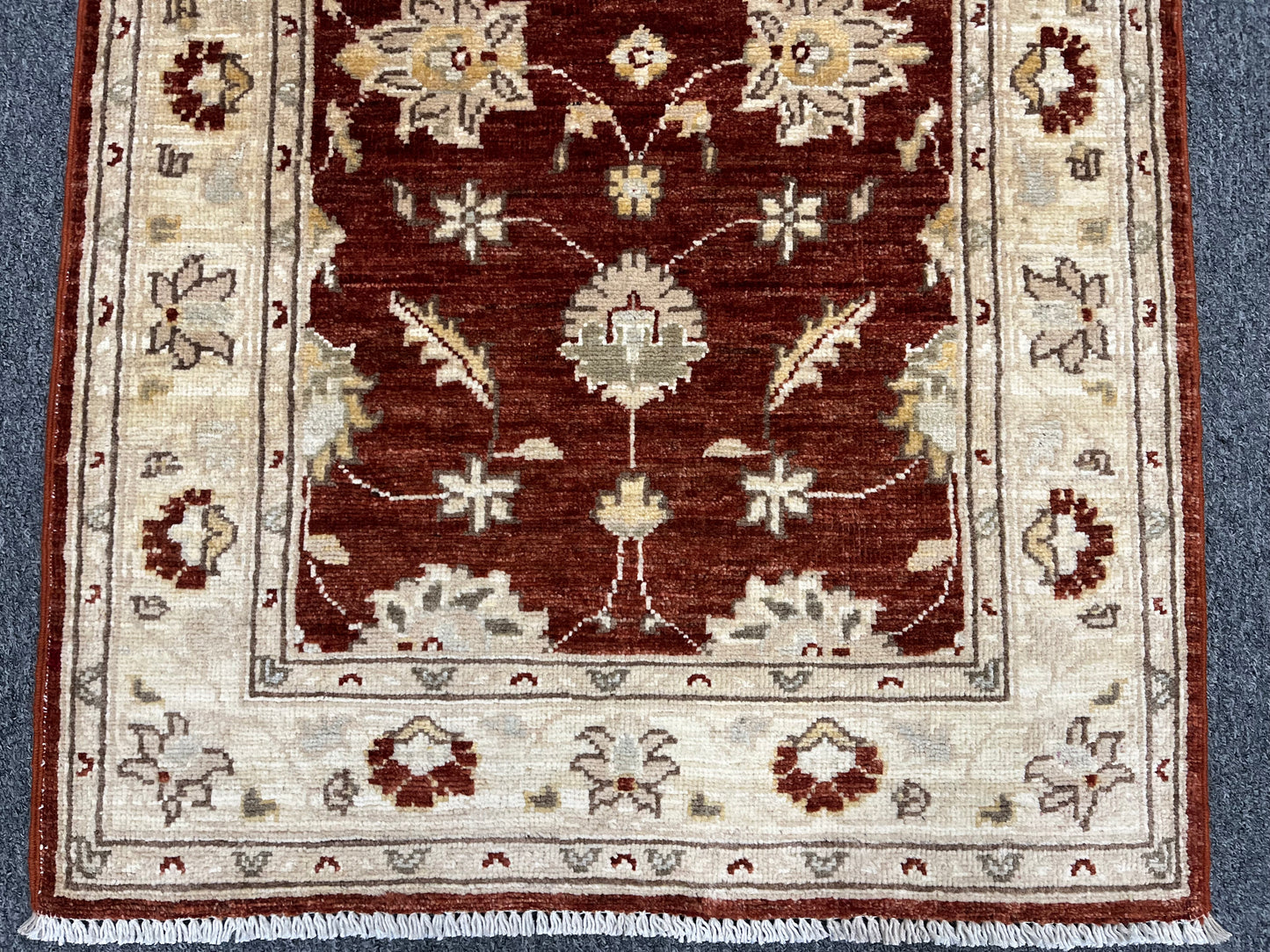 Oushak 2' 7"X9' Handmade Wool Runner Rug # 14341