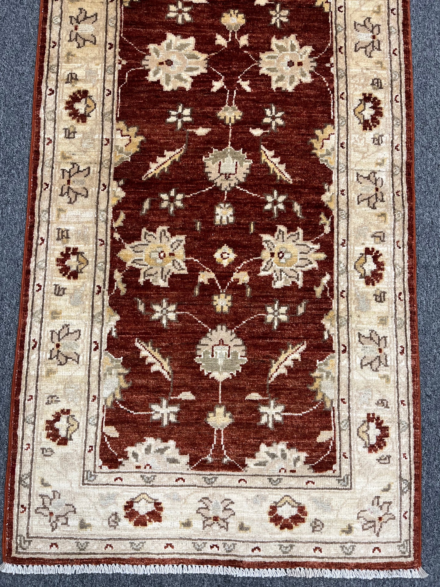 Oushak 2' 7"X9' Handmade Wool Runner Rug # 14341