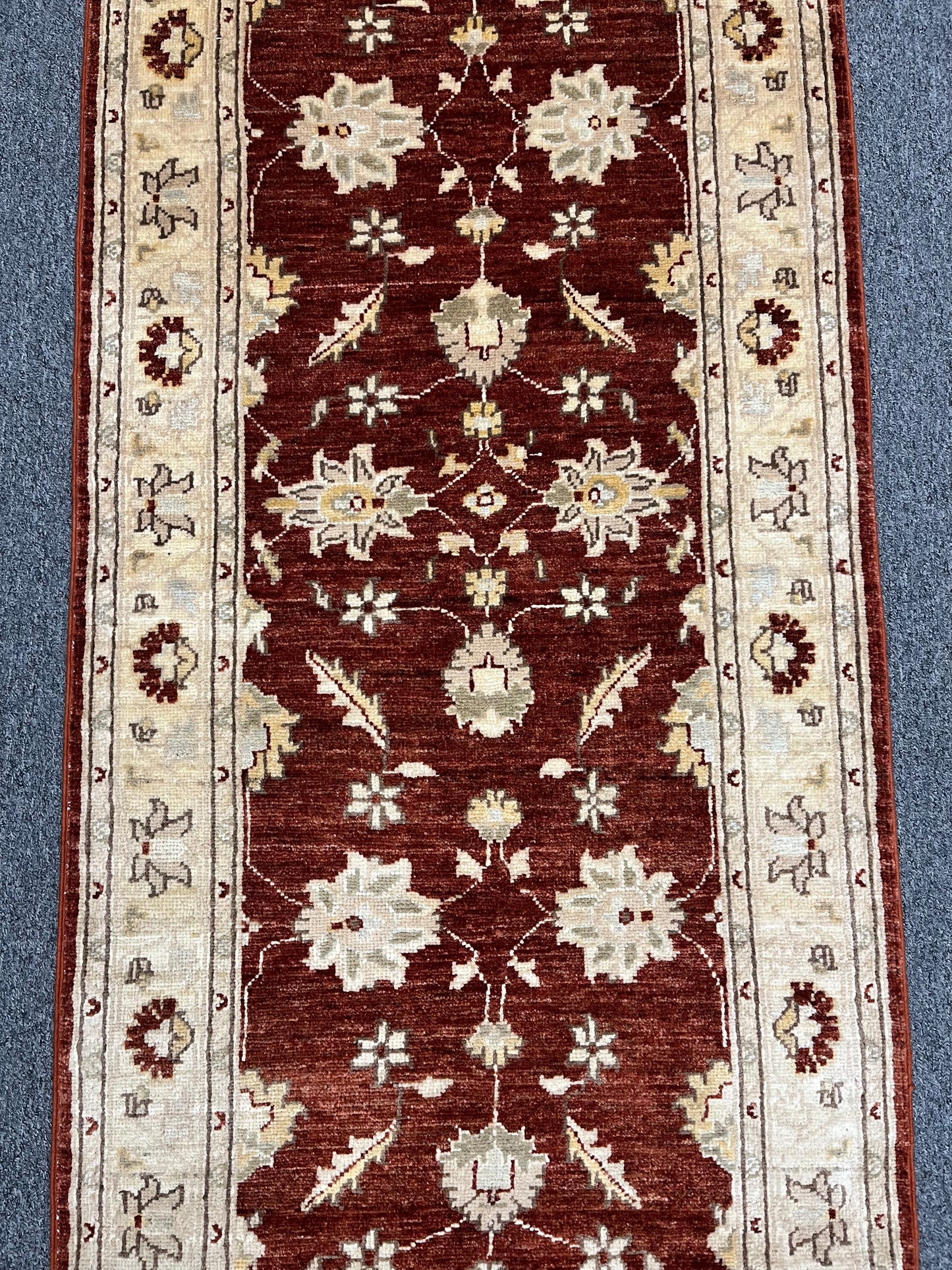 Oushak 2' 7"X9' Handmade Wool Runner Rug # 14341