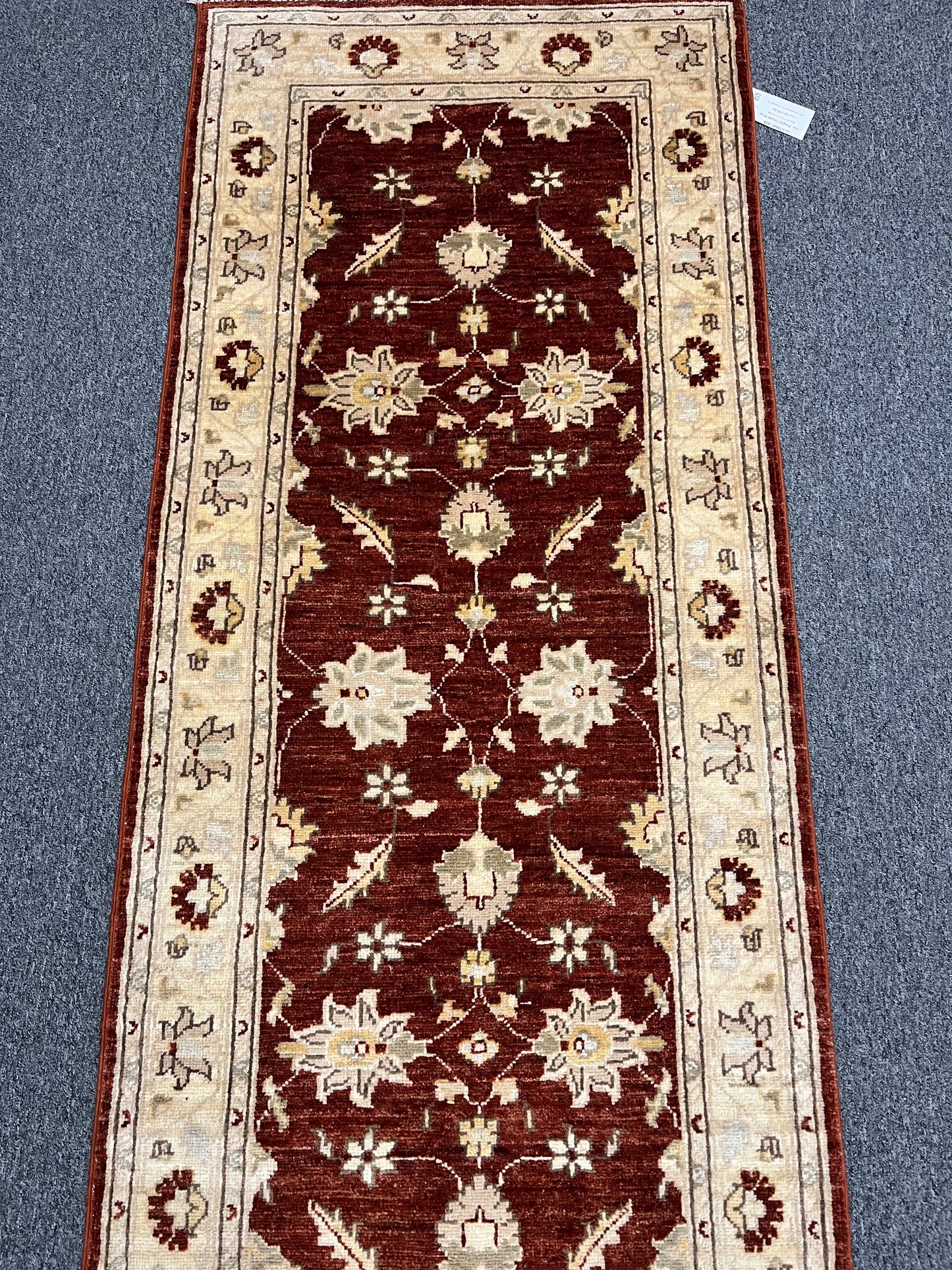 Oushak 2' 7"X9' Handmade Wool Runner Rug # 14341