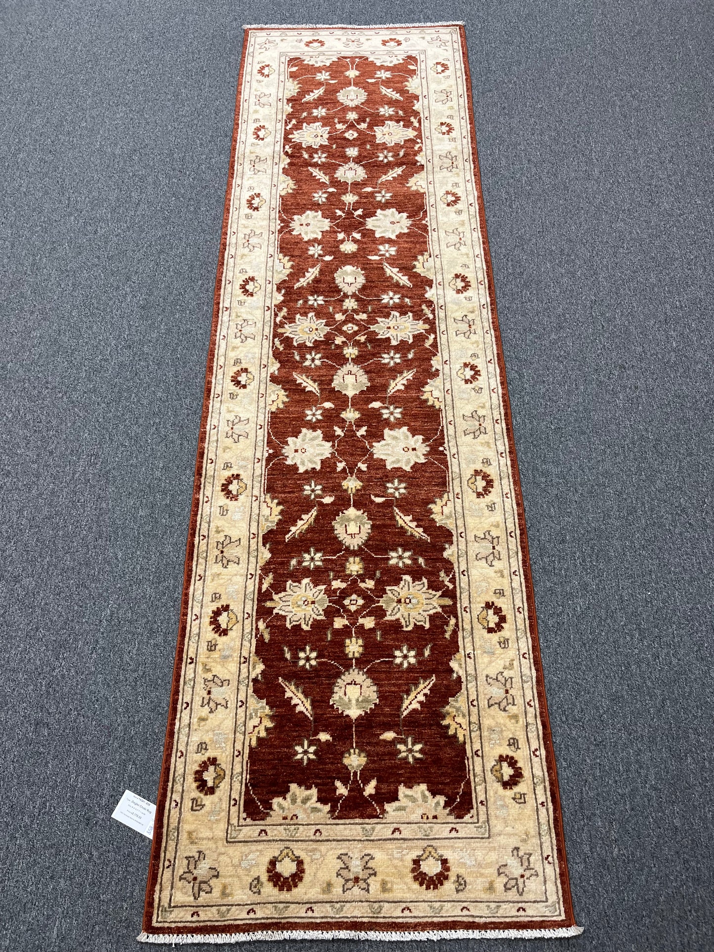 Oushak 2' 7"X9' Handmade Wool Runner Rug # 14341