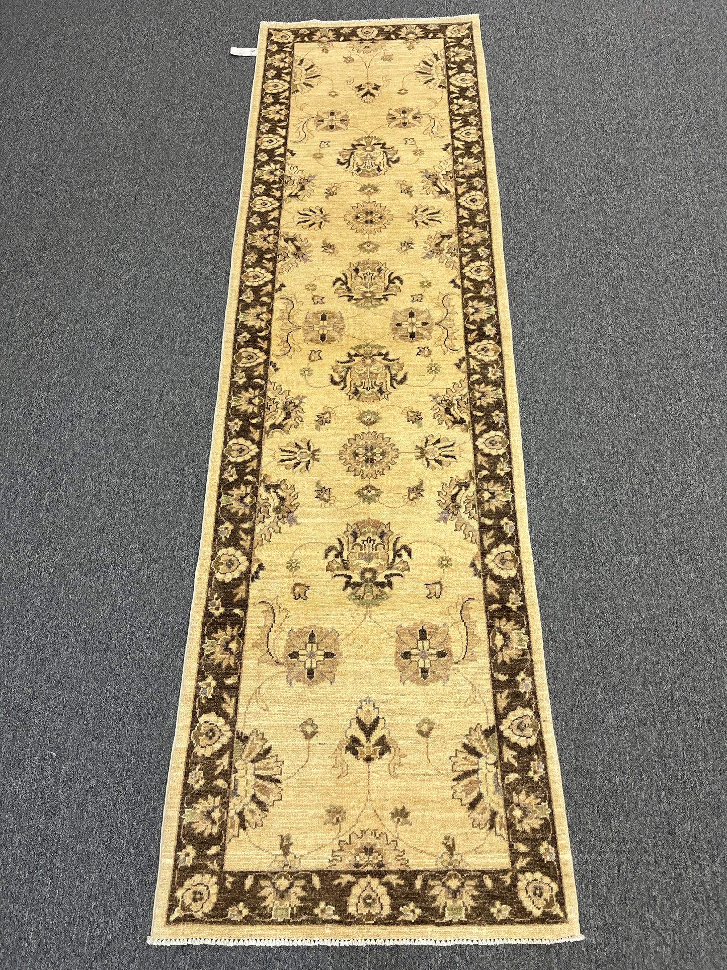 Chobi Ziegler 2' 7"X10' Handmade Wool Runner Rug # 10521