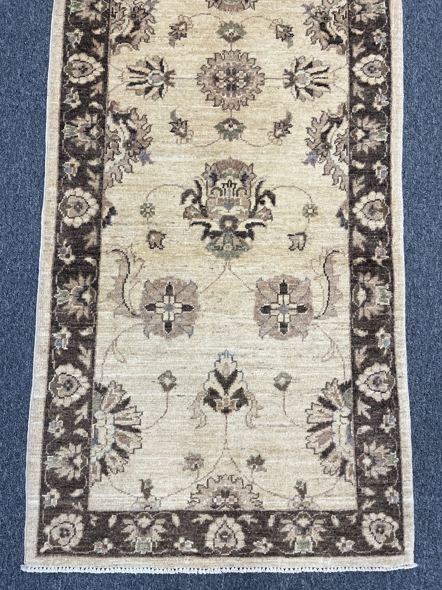 Chobi Ziegler 2' 7"X10' Handmade Wool Runner Rug # 10521