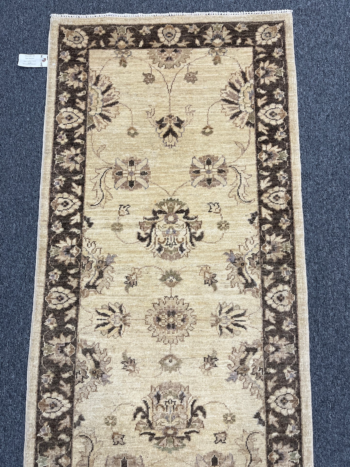 Chobi Ziegler 2' 7"X10' Handmade Wool Runner Rug # 10521