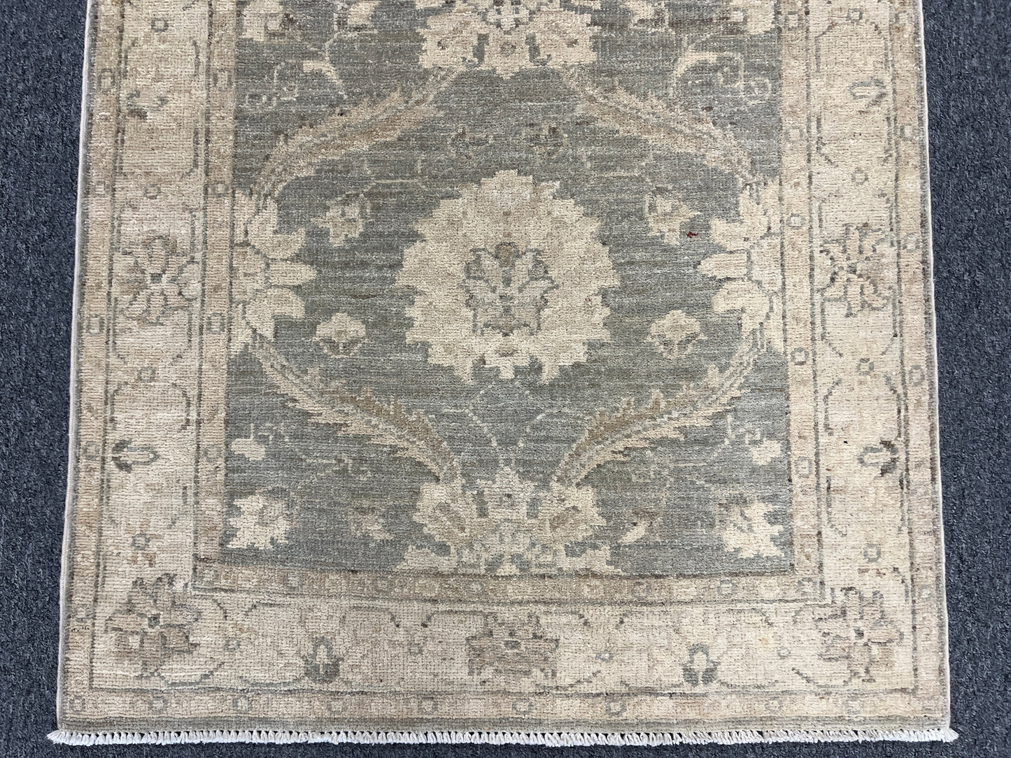 Chobi Ziegler  2' 7"X10' Handmade Wool Runner Rug # 9641