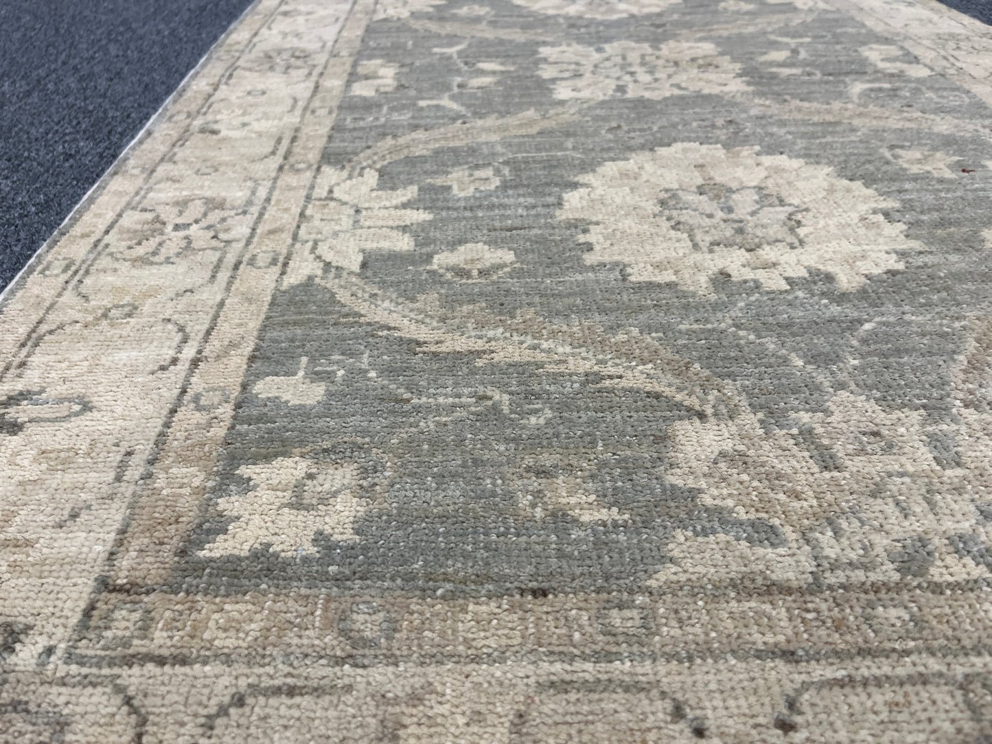 Chobi Ziegler  2' 7"X10' Handmade Wool Runner Rug # 9641
