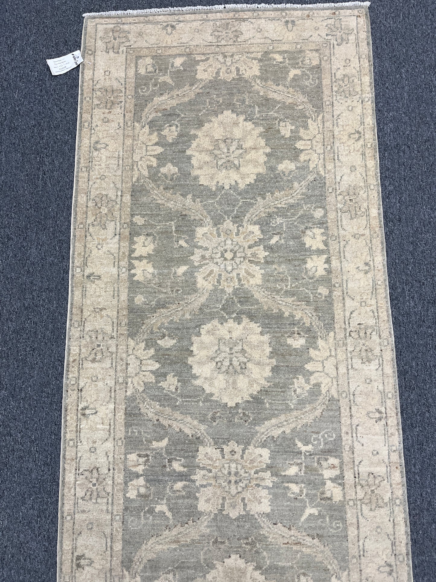 Chobi Ziegler  2' 7"X10' Handmade Wool Runner Rug # 9641