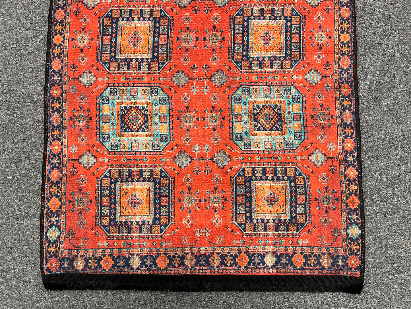 3X4 Geometric Machine Washable Area Rug