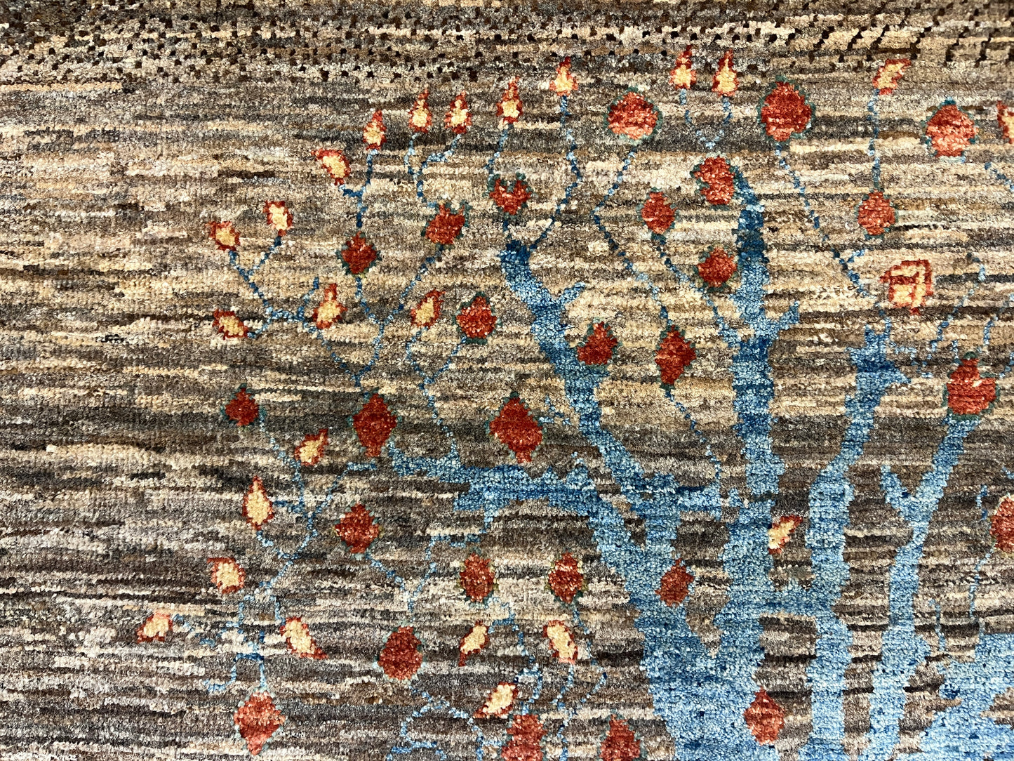 4X6 Gabbeh Loribaft Handmade Wool Tribal Rug # 14421