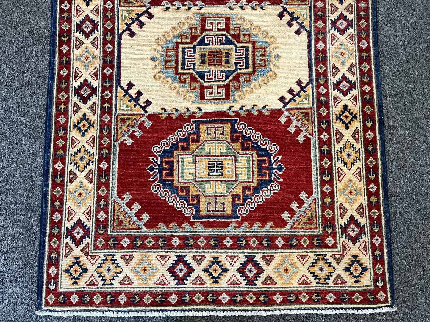 3X4 Kazak Handmade Wool Rug # 12577