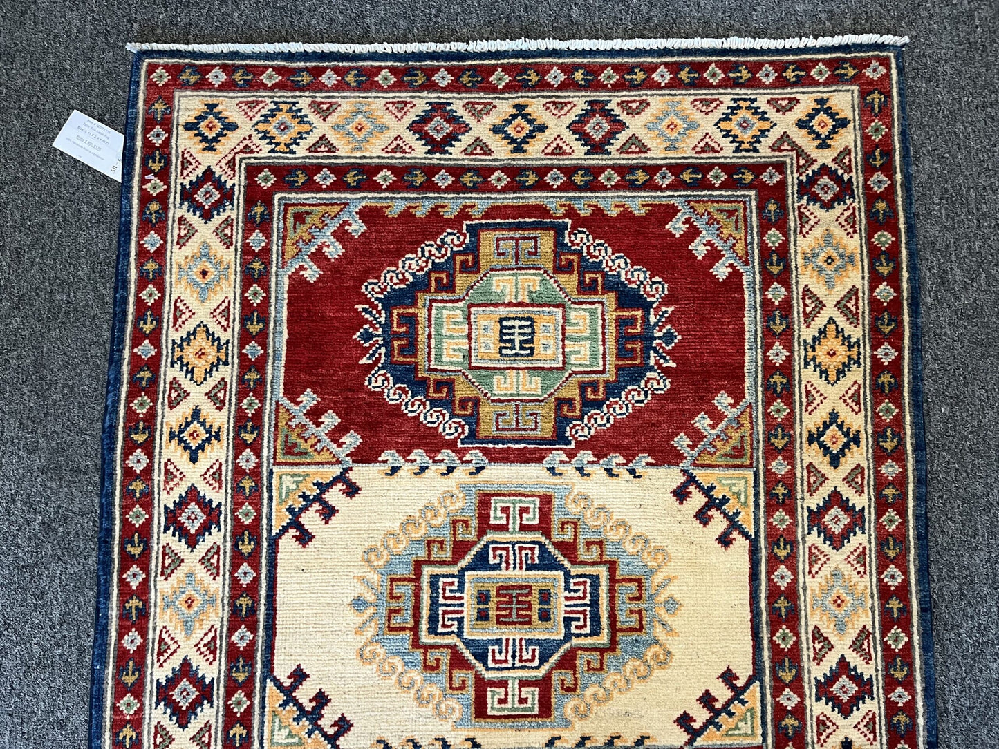 3X4 Kazak Handmade Wool Rug # 12577