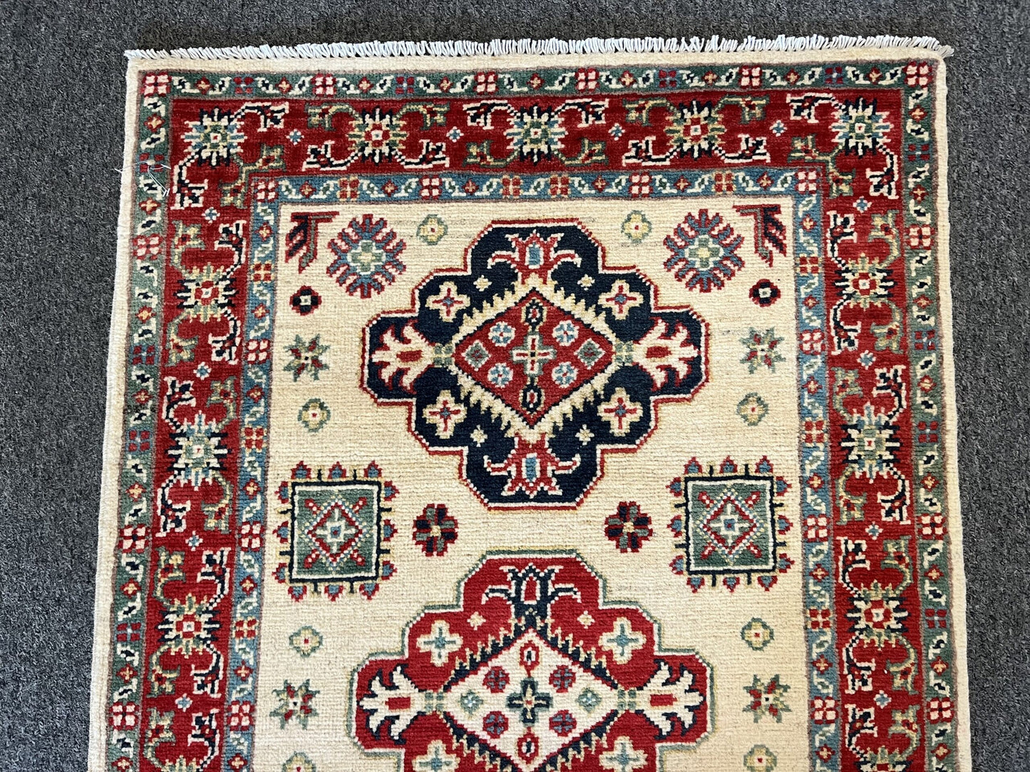 3' X 4' Kazak Handmade Wool Rug # 12724