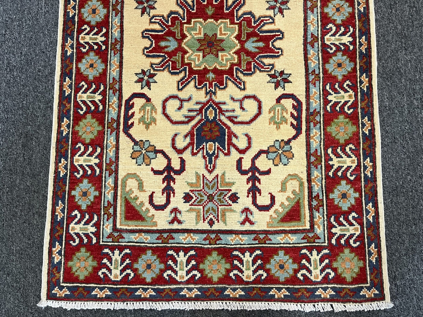 3X4 Kazak Handmade Wool Rug # 13356