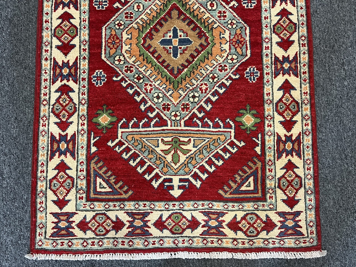 3X4 Kazak Handmade Wool Rug # 13028