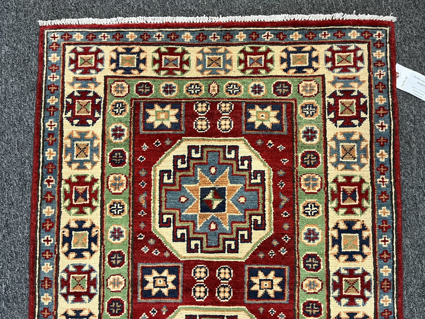 3X4 Kazak Handmade Wool Rug # 13019