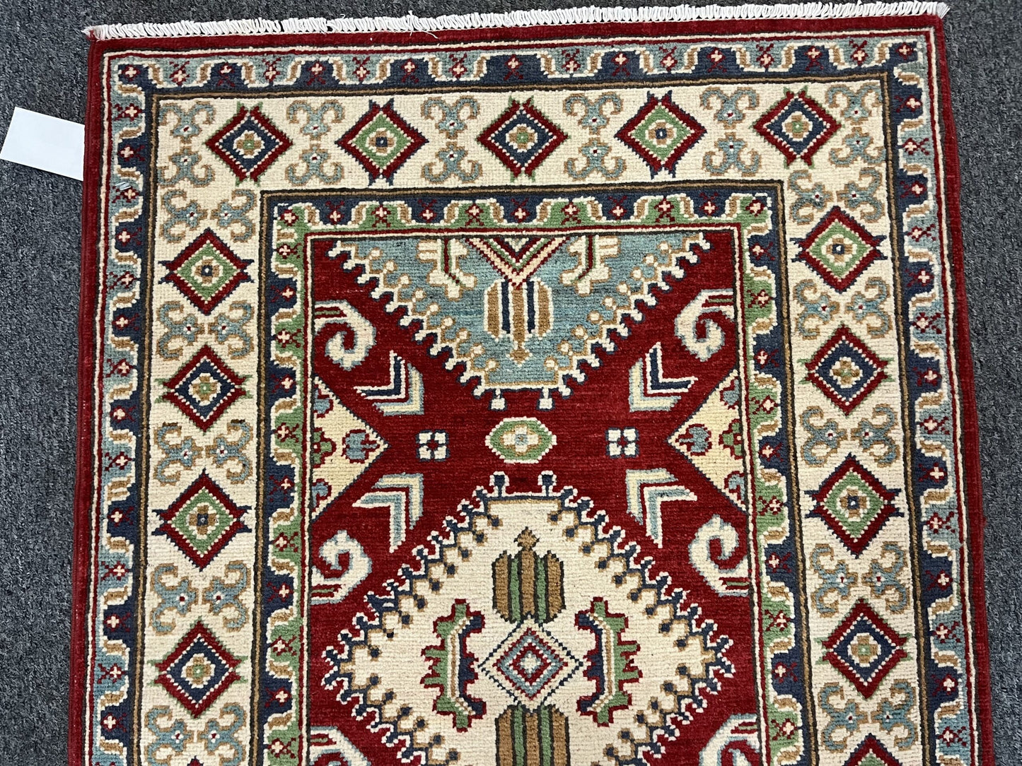 3X4 Kazak Handmade Wool Rug # 13331