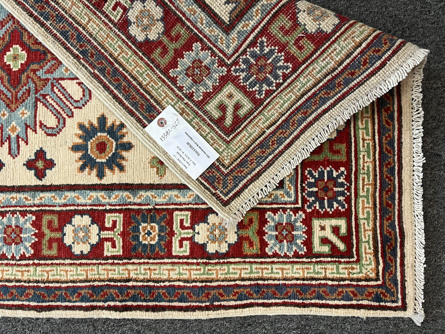 3X4 Kazak Handmade Wool Rug # 13342