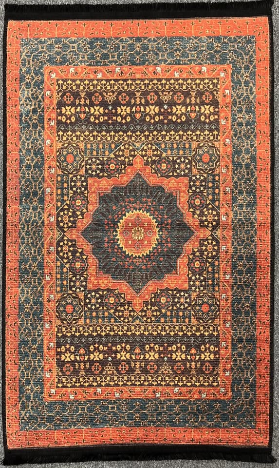 3X4 Mamluk Machine Washable Area Rug