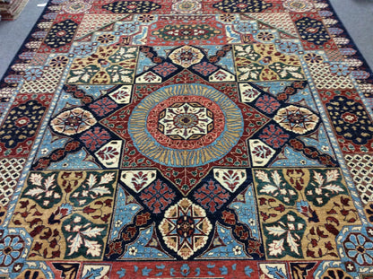 Mamluk 9X12 Multicolor handmade Wool Rug # 11363