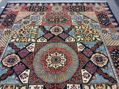 Mamluk 9X12 Multicolor handmade Wool Rug # 11363