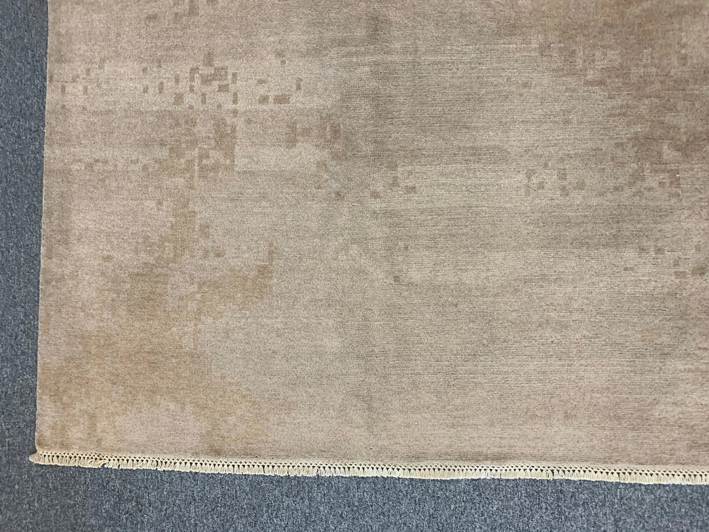 9X11 Modern Natural Wool Color Handmade Rug # 11494
