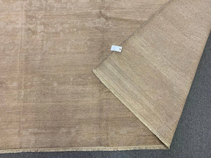 9X11 Modern Natural Wool Color Handmade Rug # 11494