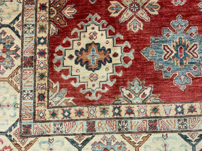 Aryana Karajah 9X12 Handmade Wool Rug # 9855