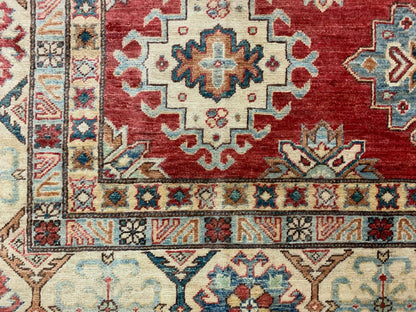 Aryana Karajah 9X12 Handmade Wool Rug # 9855