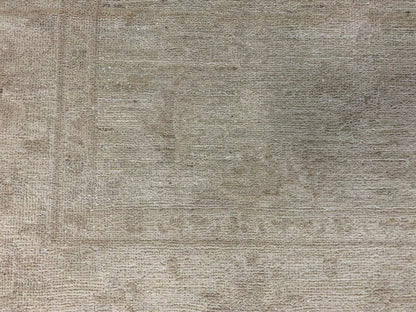 Oushak Ivory/antique looks 5X7 Handmade Wool Rug # 9818