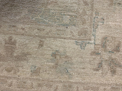 Oushak Ivory/antique looks 5X7 Handmade Wool Rug # 9818