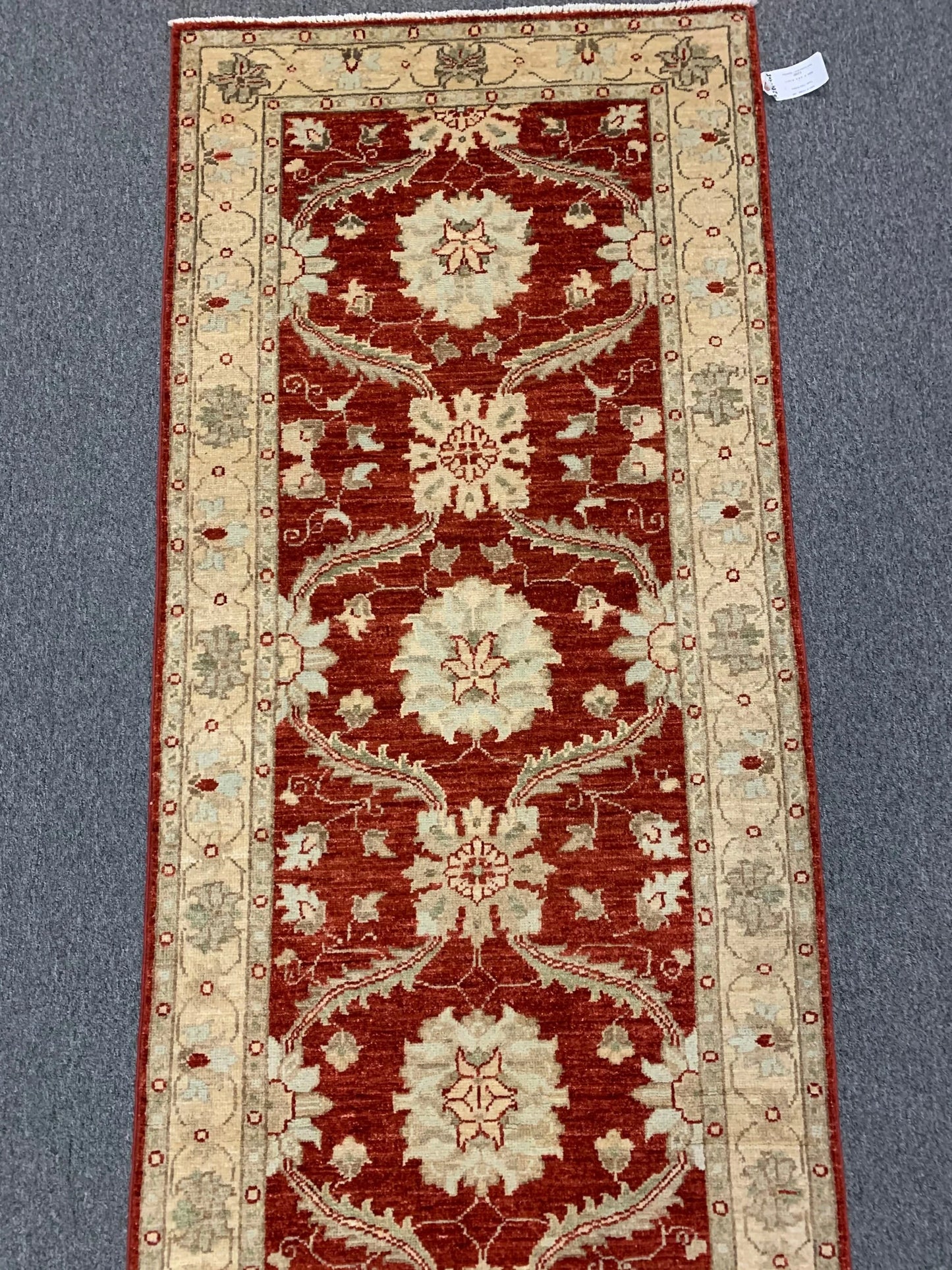 2'6"X10' Oushak Chobi Handmade Wool Runner # 10284