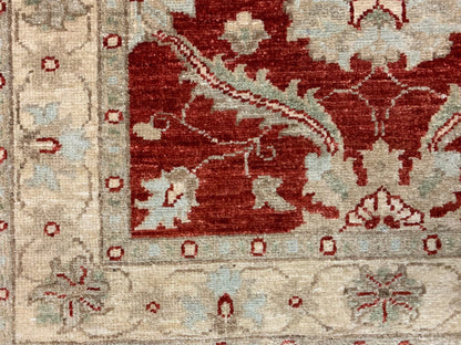 2'6"X10' Oushak Chobi Handmade Wool Runner # 10284