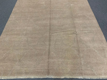 Moroccan 8X10 Natural Wool Color Handmade Rug # 11477
