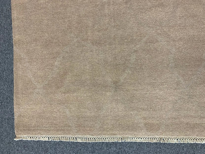 Moroccan 8X10 Natural Wool Color Handmade Rug # 11477