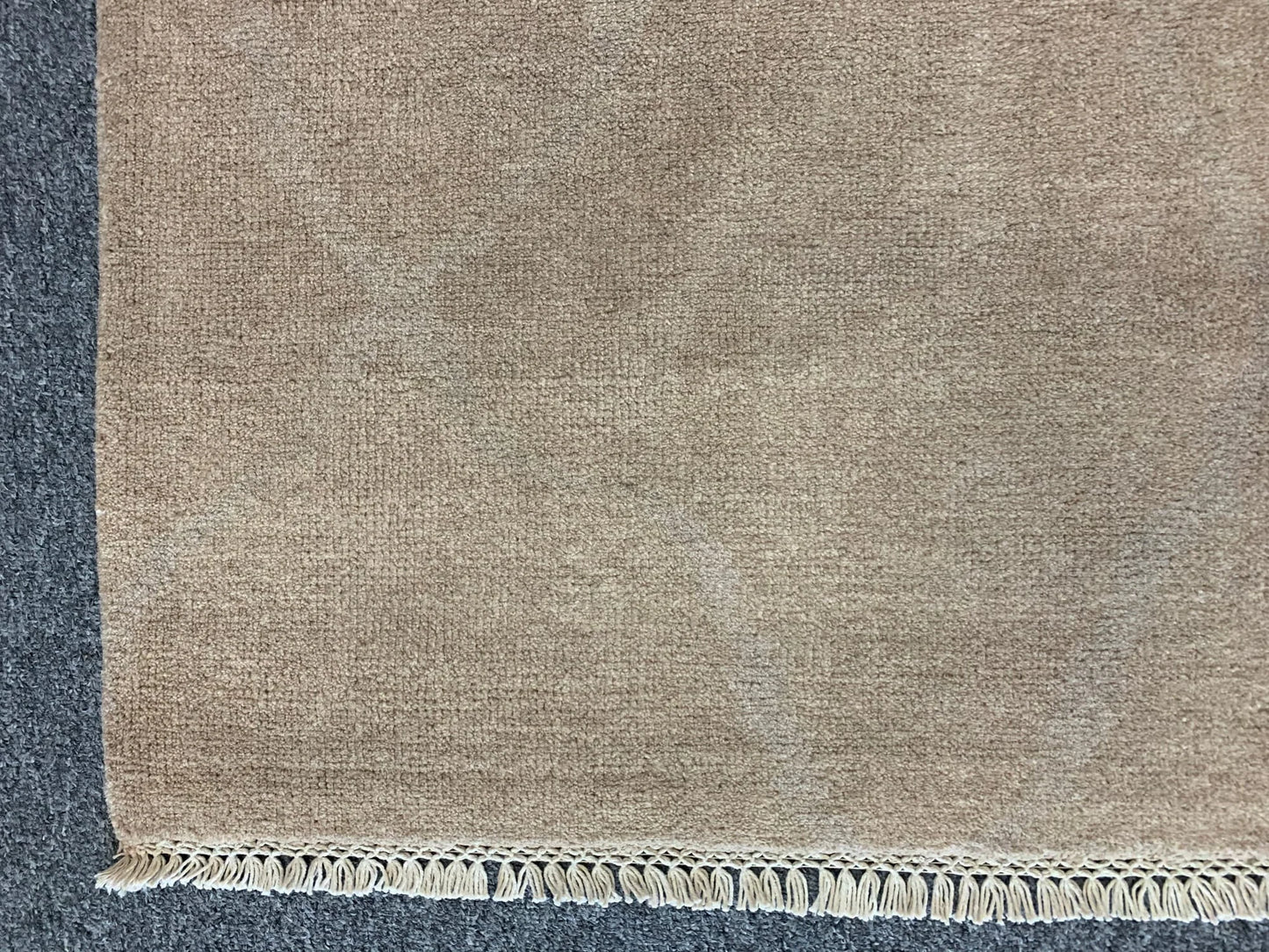 Moroccan 8X10 Natural Wool Color Handmade Rug # 11477