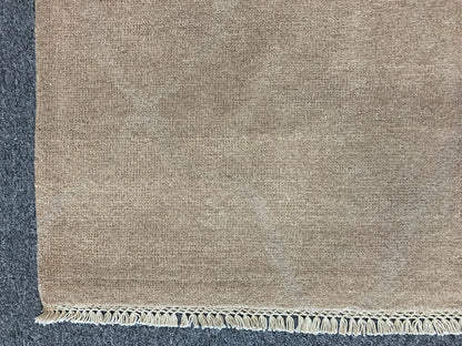 Moroccan 8X10 Natural Wool Color Handmade Rug # 11477