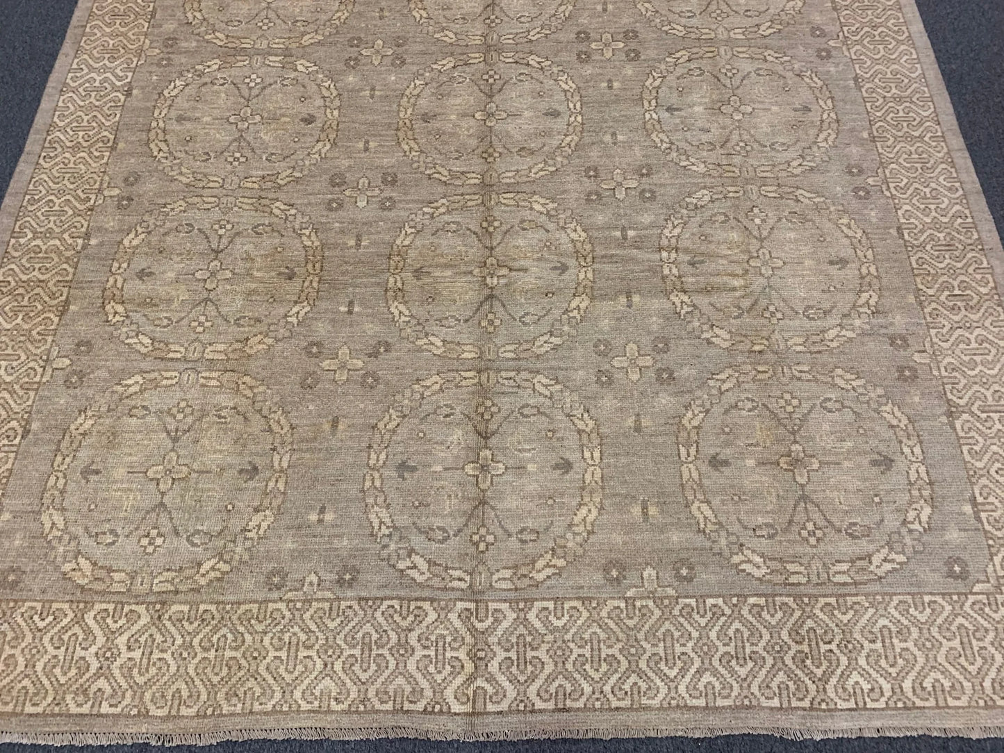Oushak Ziegler 8X10 Handmade Wool Rug # 11217