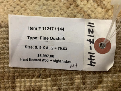 Oushak Ziegler 8X10 Handmade Wool Rug # 11217