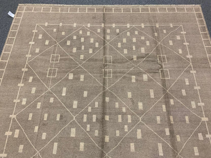 8X10 Moroccan Natural Wool Color Handmade Rug # 11482