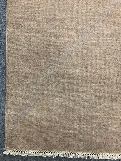 Moroccan 8X10 Natural Wool Color Handmade Rug # 11483