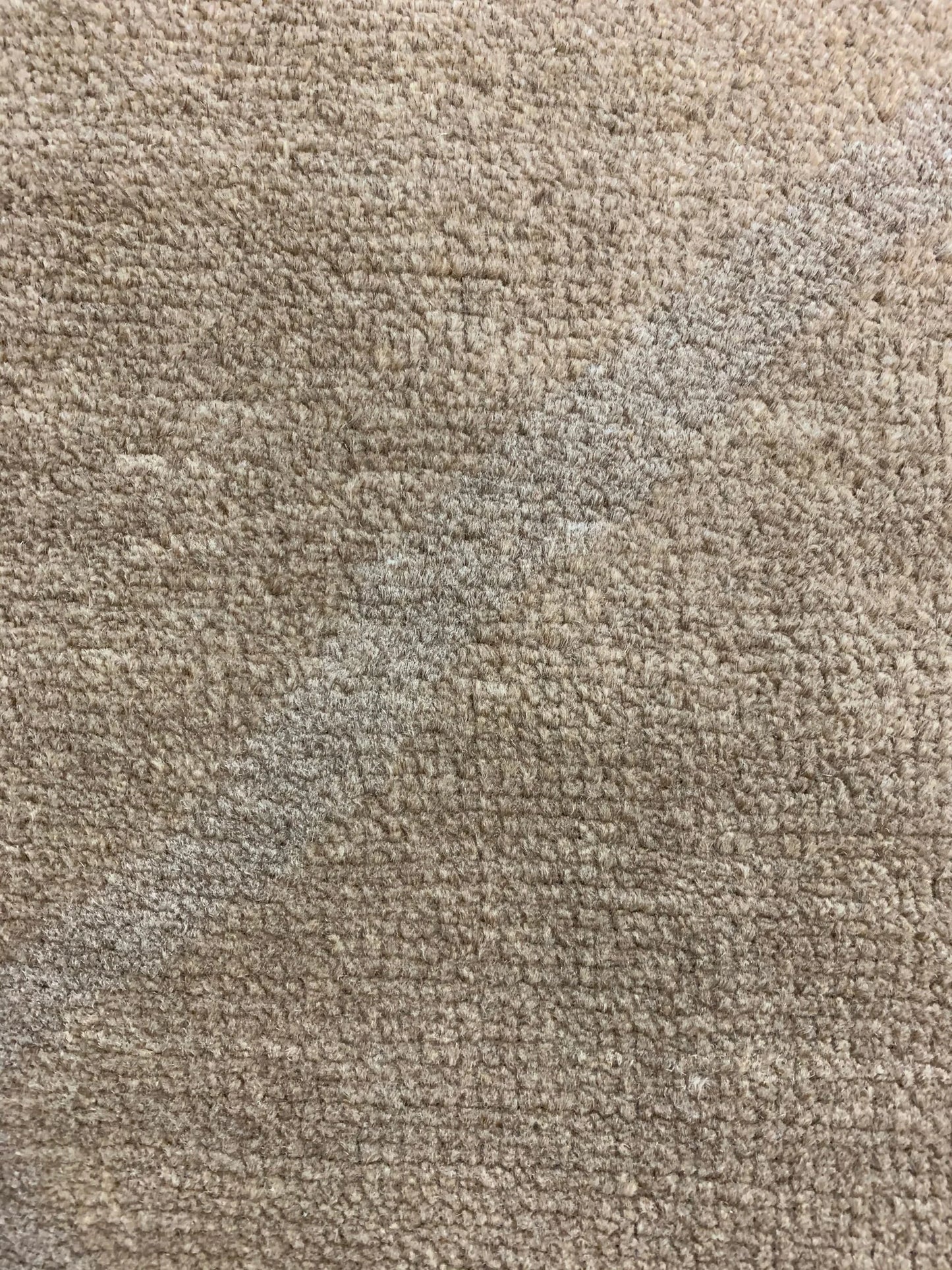 Moroccan 8X10 Natural Wool Color Handmade Rug # 11483