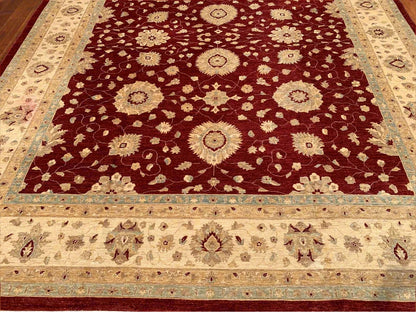 12X15 Oushak Ziegler Handmade Wool Rug # 8587